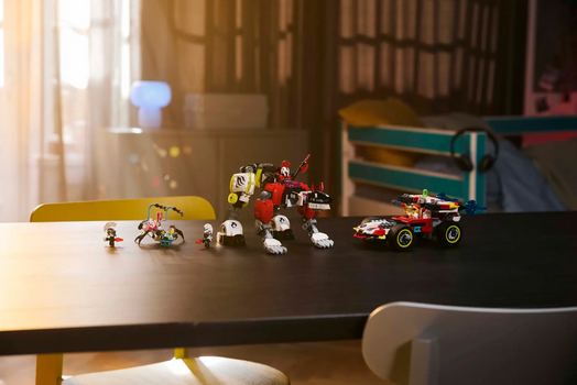 LEGO Dreamzz 71497 Cooper's Tiger Mech & Zero's Hot Rod Car, 6 image