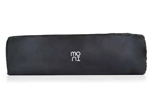 Cangaroo Folding Cot Next Level Grey - საბავშვო ორ დონიანი საწოლ-მანეჟი, 8 image