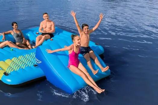 Bestway 43728 Summer Slide Activity Island - გასაბერი ლეიბი, 7 image