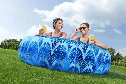 Bestway 54479 Bohemian Blue Inflatable Pool - გასაბერი აუზი, 2 image