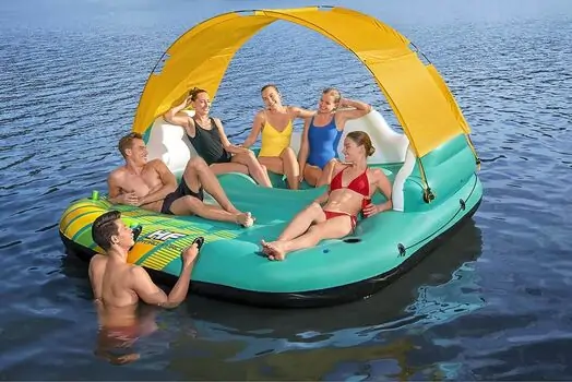 Bestway 43407 Sunny Lounge Island - გასაბერი კუნძული, 2 image