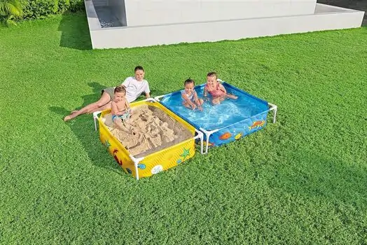 Bestway 561CF My First Frame Pool And Sandpit - კარკასული აუზი და ქვიშის აუზი, 9 image
