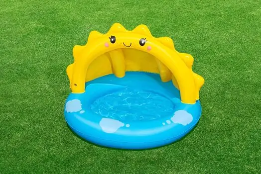 Bestway 52637 Sunny Days Shaded Kiddie Pool - გასაბერი აუზი, 12 image