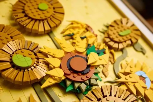 Lego Art 31215 Vincent van Gogh – Sunflowers, 6 image