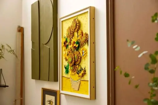 Lego Art 31215 Vincent van Gogh – Sunflowers, 8 image