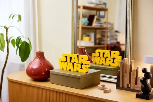 Lego Star Wars 75407 Brick-Built Star Wars™ Logo, 9 image