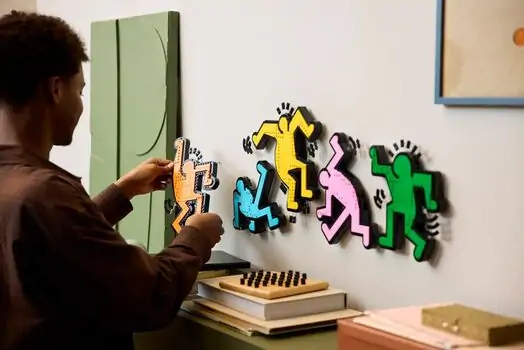 Lego Art 31216 Keith Haring – Dancing Figures, 9 image