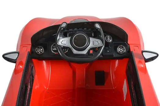 Moni Toys BO car Magma red - ელექტრო მანქანა, 7 image