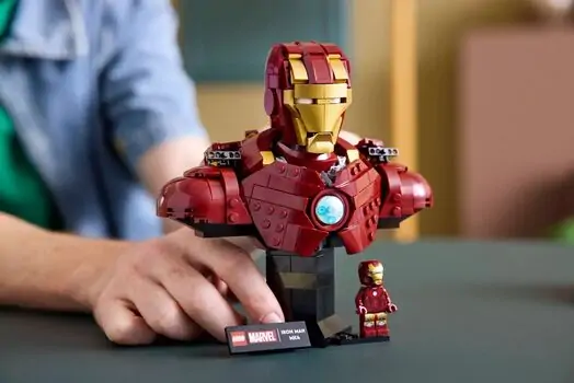 Lego Super Heroes 76327 Iron Man MK4 Bust, 7 image
