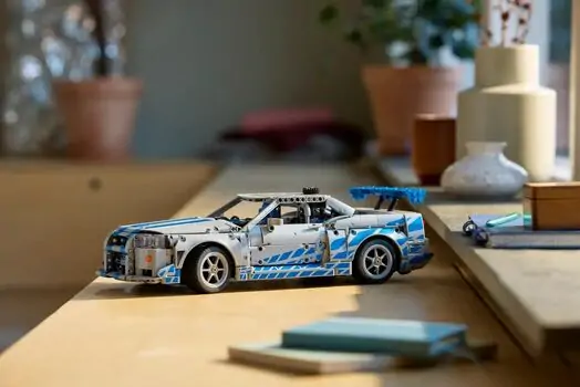 Lego Technic 42210 2 Fast 2 Furious Nissan Skyline GT-R (R34) Car, 9 image