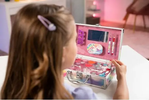 Magic Unicorn Makeup Case - საბავშვო კოსმეტიკის ნაკრები, 2 image