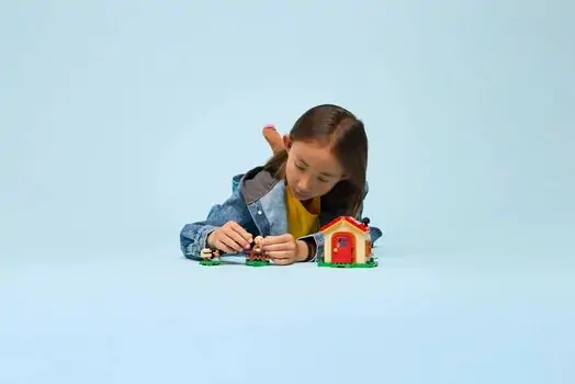 Lego Animal Crossing 77058 Goldie's Cozy House, 7 image