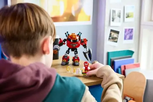 Lego Sonic 77005 Knuckles vs. Dr. Eggman Egg Crusher Mech, 8 image