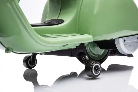 Vespa Vintage Scooter Green - ელექტრო მოპედი, 6 image