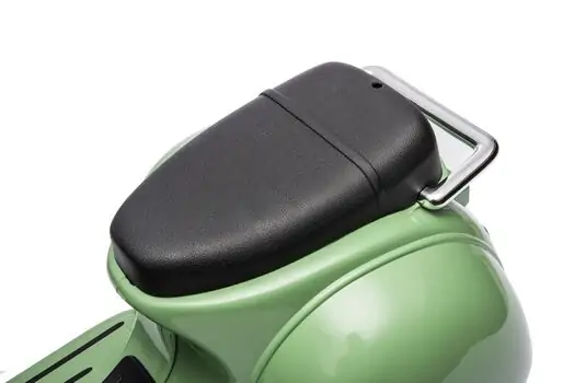 Vespa Vintage Scooter Green - ელექტრო მოპედი, 11 image