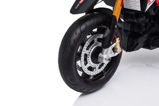 Aprilia Licensed Dorsoduro 900 Motorcycle Red - ელექტრო მოტოციკლი, 3 image