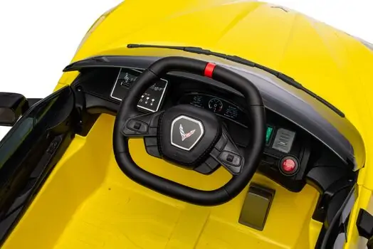 Chevrolet Corvette C8 Car Yellow - ელექტრო მანქანა, 16 image