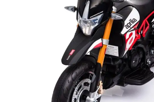 Aprilia Licensed Dorsoduro 900 Motorcycle Red - ელექტრო მოტოციკლი, 4 image