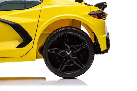 Chevrolet Corvette C8 Car Yellow - ელექტრო მანქანა, 15 image