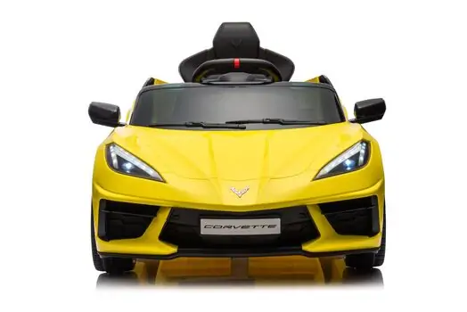 Chevrolet Corvette C8 Car Yellow - ელექტრო მანქანა, 3 image
