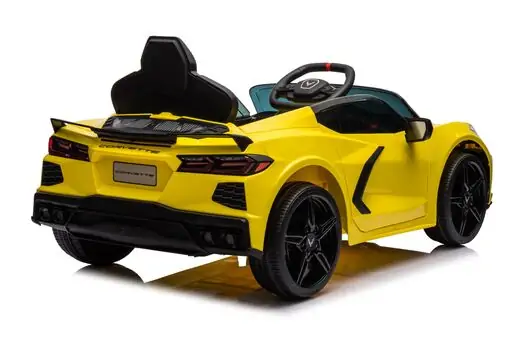Chevrolet Corvette C8 Car Yellow - ელექტრო მანქანა, 7 image