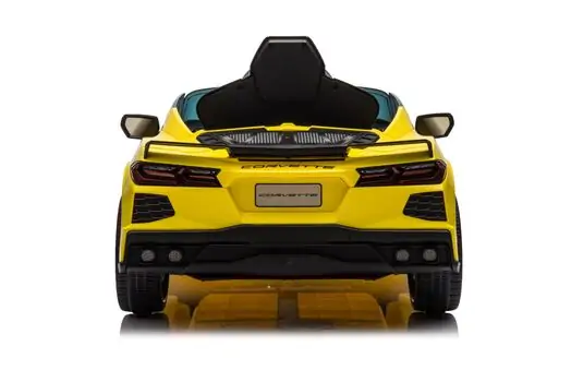 Chevrolet Corvette C8 Car Yellow - ელექტრო მანქანა, 6 image