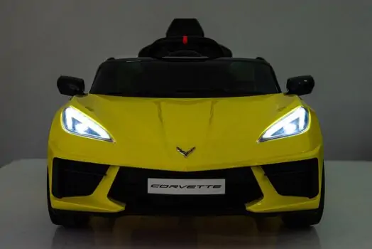 Chevrolet Corvette C8 Car Yellow - ელექტრო მანქანა, 9 image