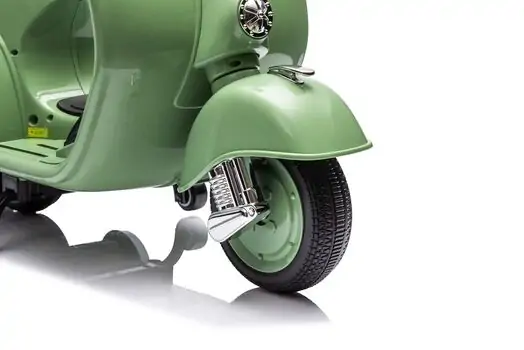 Vespa Vintage Scooter Green - ელექტრო მოპედი, 5 image