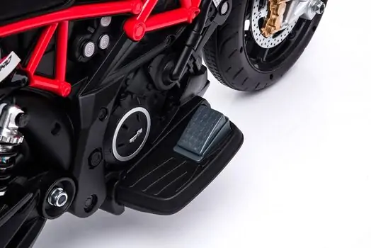 Aprilia Licensed Dorsoduro 900 Motorcycle Red - ელექტრო მოტოციკლი, 9 image