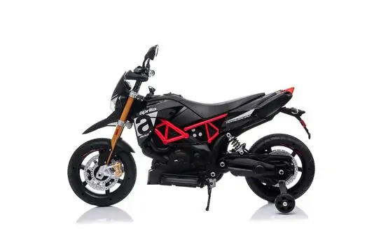 Aprilia Licensed Dorsoduro 900 Motorcycle Black - ელექტრო მოტოციკლი, 4 image