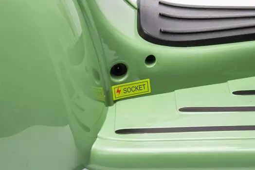 Vespa Vintage Scooter Green - ელექტრო მოპედი, 10 image