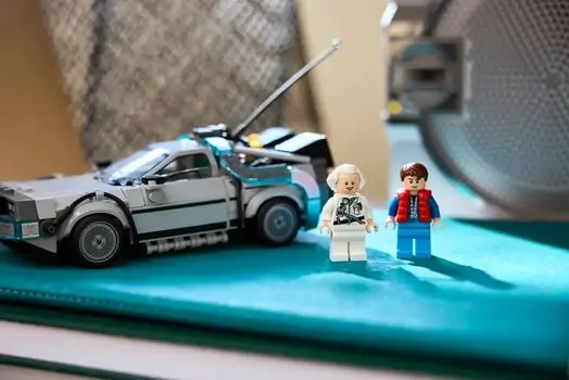 Lego Speed Champions 77256 Time Machine from Back to the Future, 8 image