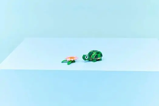 Lego Creator 31377 Turtle with a Water Lily Flower, 8 image