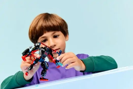 Lego Super Heroes 76337 Miles Morales Mech vs. Spider-Man 2099, 7 image