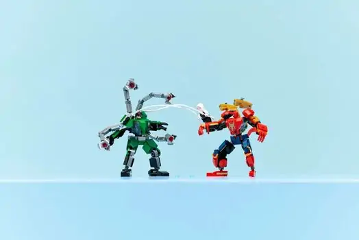 Lego Super Heroes 76338 Mech Battle: Spider-Man vs. Doc Ock, 8 image