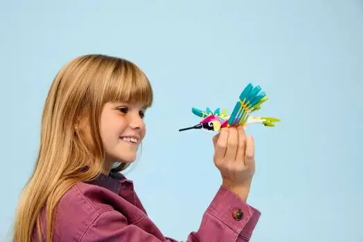 Lego Creator 31384 Wild Animals: Colorful Hummingbird, 7 image
