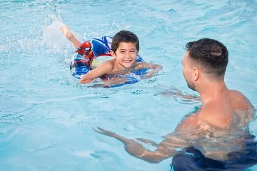 Bestway 98003 Spider-Man children's swimming ring - გასაბერი კამერა, 6 image