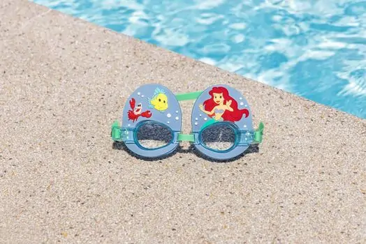 Bestway 9103C Goggles Deluxe Little Mermaid Princess Ariel  წყლის სათვალე, 11 image