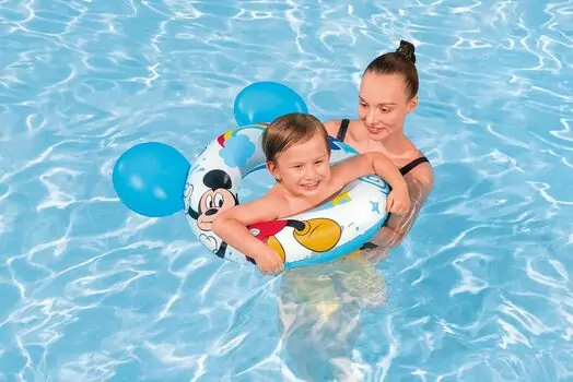 Bestway 9102K Disney Junior Swim Tube Mickey & Friends - გასაბერი კამერა, 2 image
