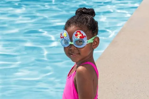 Bestway 9103C Goggles Deluxe Little Mermaid Princess Ariel  წყლის სათვალე, 10 image