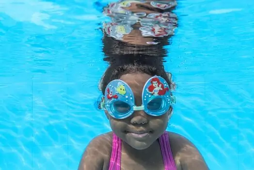 Bestway 9103C Goggles Deluxe Little Mermaid Princess Ariel  წყლის სათვალე, 2 image