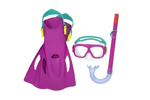 Bestway 25019 Diving Set Purple -  წყლის აქსესუარების ნაკრები, 2 image