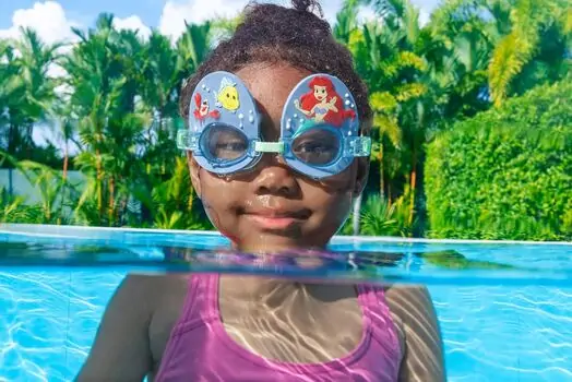 Bestway 9103C Goggles Deluxe Little Mermaid Princess Ariel  წყლის სათვალე, 7 image