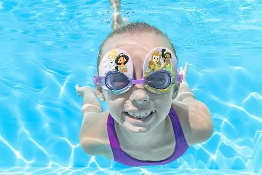 Bestway 9102U Goggles Deluxe Disney Princess  წყლის სათვალე, 7 image