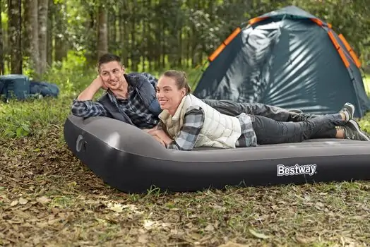 Bestway 671BS Tritech Air Mattress Queen Built-in USB pump - გასაბერი ლეიბი, 3 image