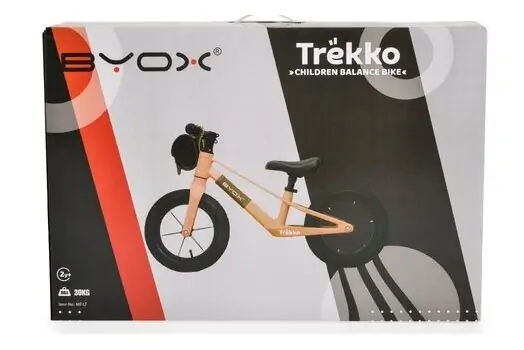 Byox Trekko Gray-green Balance Bike საბავშვო ველოსიპედი (ბალანს ბაიკი), 8 image
