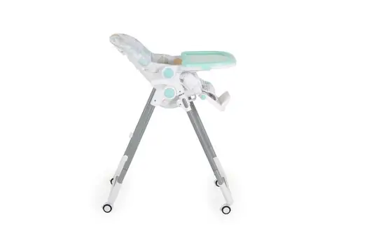 Cangaroo High Chair Bueno Blue - საკვები სკამ-მაგიდა, 9 image