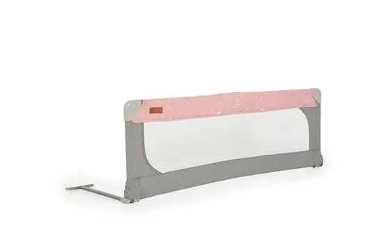 Cangaroo Linen bed rail 130 cm pink - საწოლის ჯებირი უსაფრთხოებისთვის