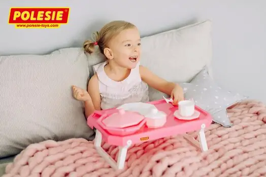 Polesie-ს სათამაშო ჭურჭლის ნაკრები POLESIE 61737 Retro Tableware Set, 29 pieces, 5 image