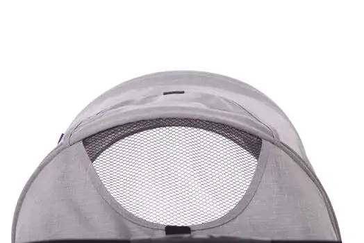KikkaBoo Airy Light Grey 2in1 საბავშვო ეტლის კომპლექტი, 9 image